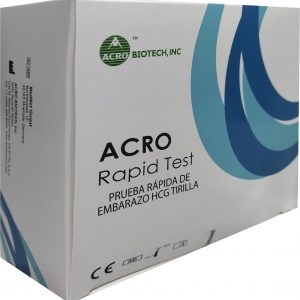 Tiras embarazo caja 50 piezas Acro
