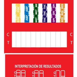 Fastline Tarjeta 6 parámetros (detecta Ritalín MPD)